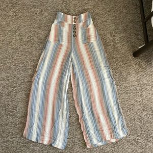 Highwaisted flow pants